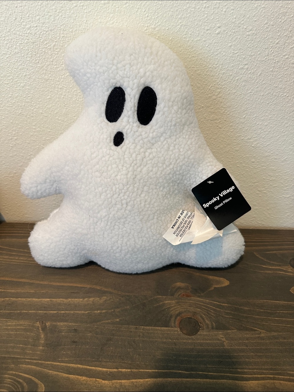 White Ghost Plush Pillow